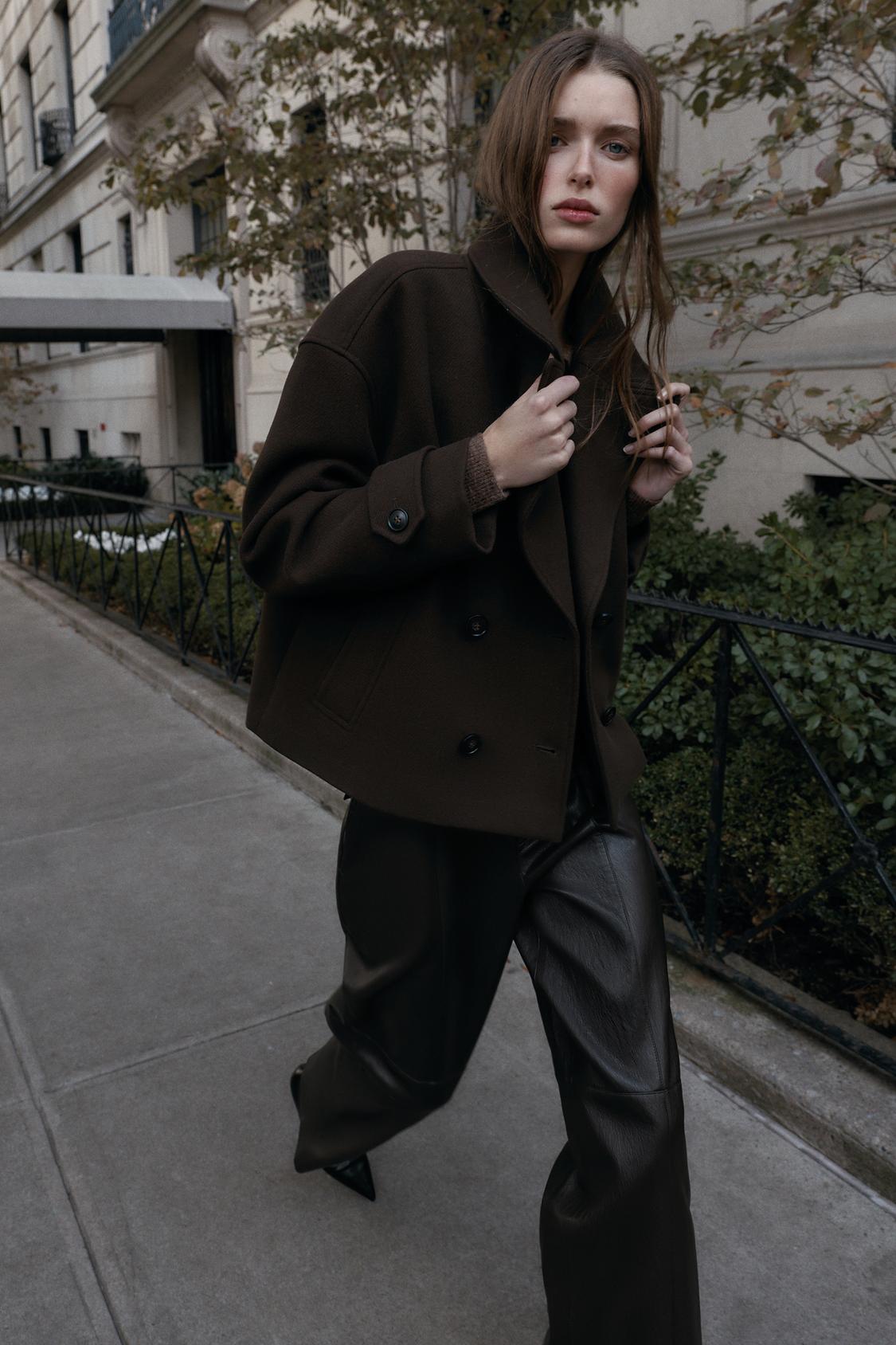 FERRUCCI | SHORT DOUBLE-BREASTED COAT - FERRUCCI ®