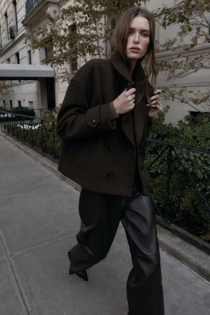 FERRUCCI | SHORT DOUBLE-BREASTED COAT - FERRUCCI ®