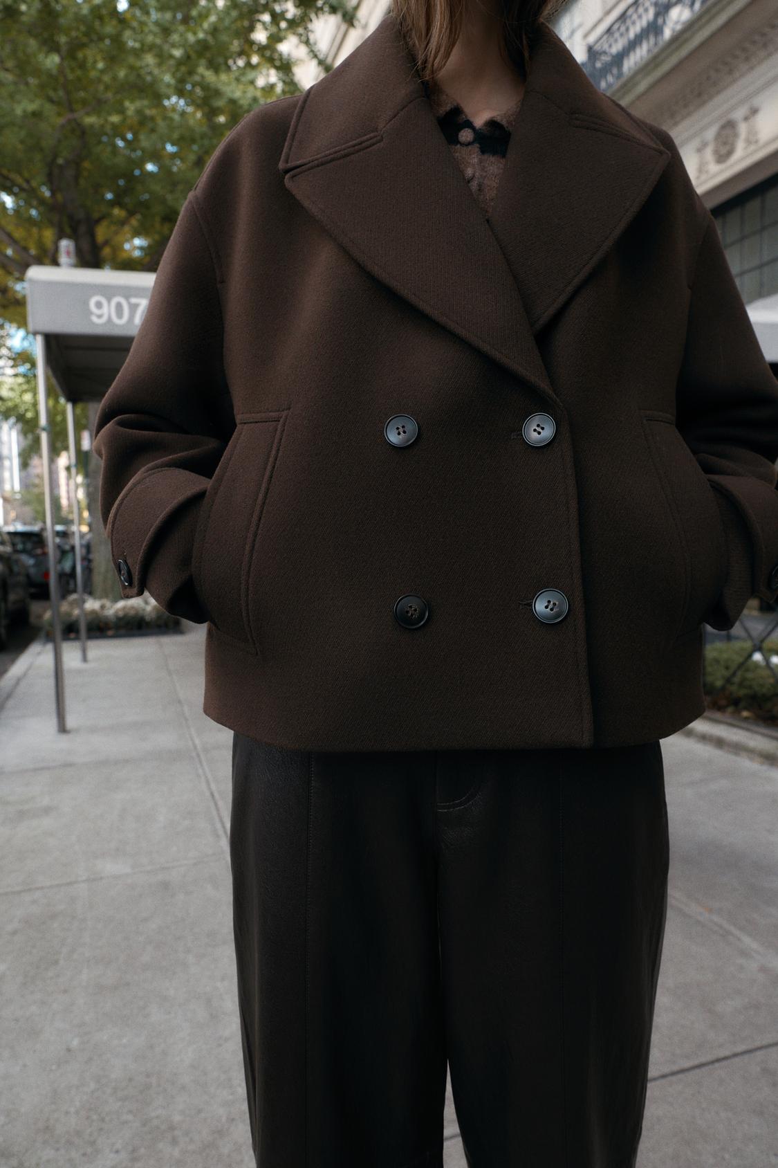 FERRUCCI | SHORT DOUBLE-BREASTED COAT - FERRUCCI ®