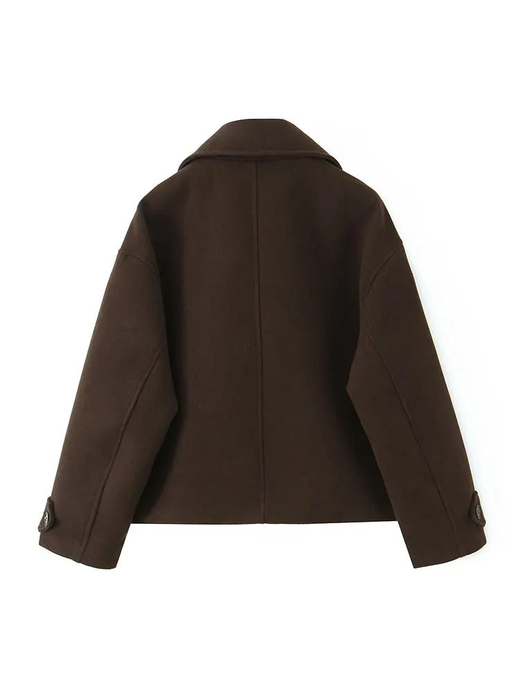FERRUCCI | SHORT DOUBLE-BREASTED COAT - FERRUCCI ®
