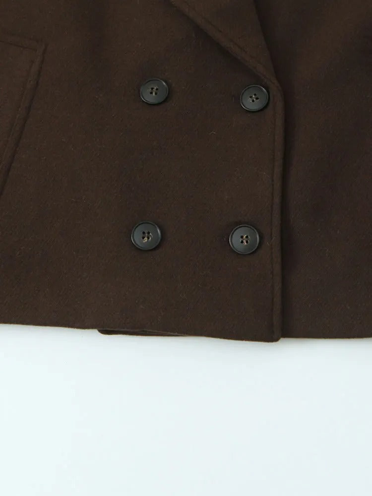 FERRUCCI | SHORT DOUBLE-BREASTED COAT - FERRUCCI ®