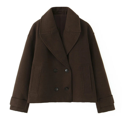 FERRUCCI | SHORT DOUBLE-BREASTED COAT - FERRUCCI ®