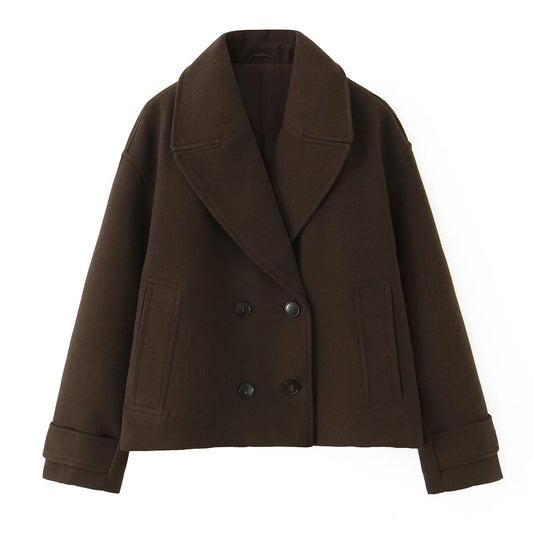 FERRUCCI | SHORT DOUBLE-BREASTED COAT - FERRUCCI ®